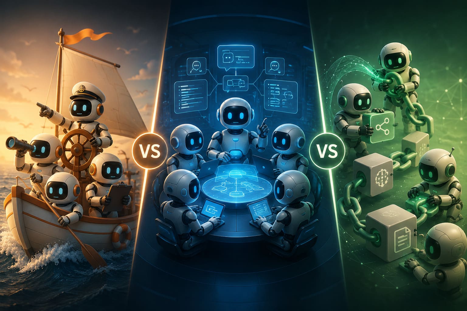 CrewAI vs. AutoGen vs. LangChain: Choosing the Best Framework for Your AI Agent